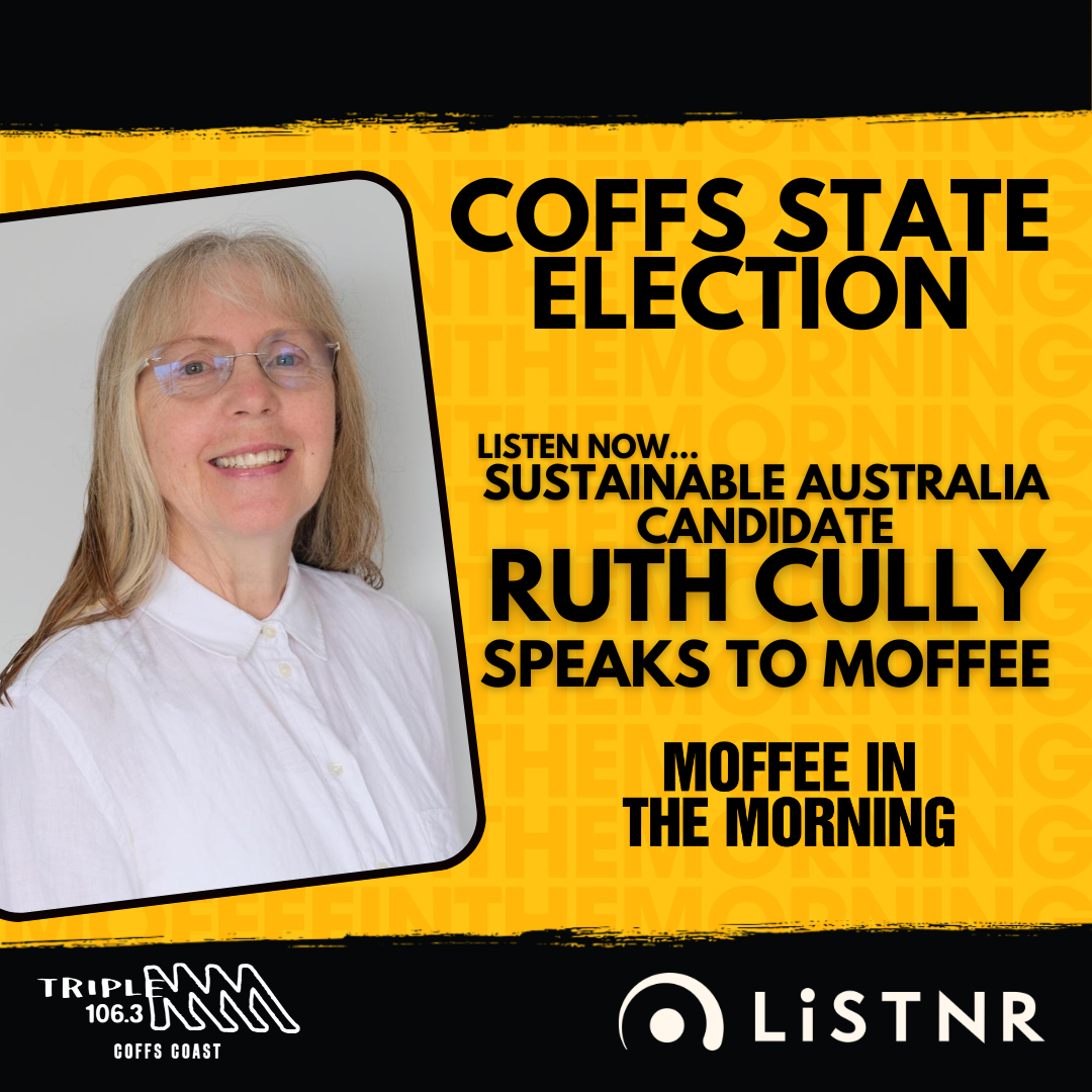 COFFS STATE ELECTION: Ruth Cully Sustainable Australia Party Candidate for Coffs Harbour