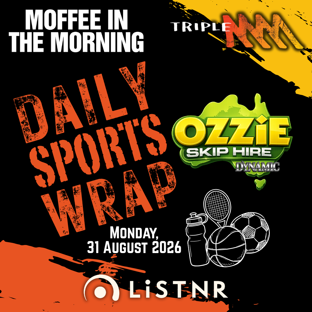 Triple M's Daily Sports Wrap | Monday 31 August | Thanks to Ozzie Skip Hire