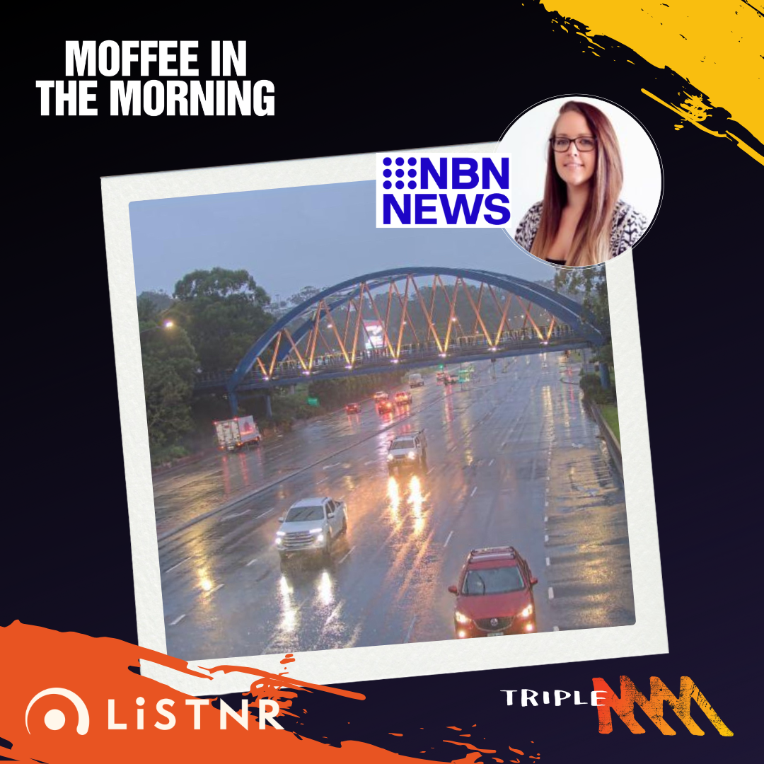 LATEST UPDATE 7:37AM: Moffee Chats with Britt Ramsey from NBN News with Latest Road Closures & Weather Information