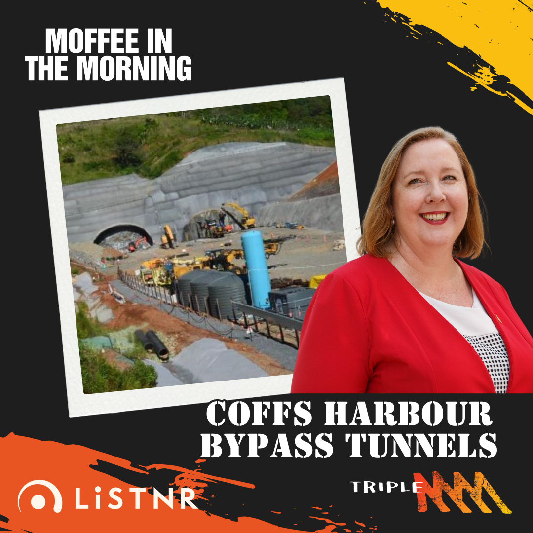 NSW Regional Transport & Roads Minister Jenny Aitchison With Coffs Bypass Tunnels Update