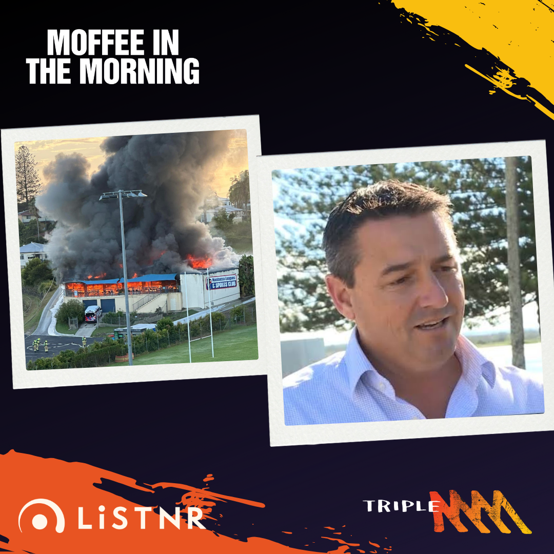 Pat Conaghan Chats to Moffee About Nambucca Leagues Club Fire