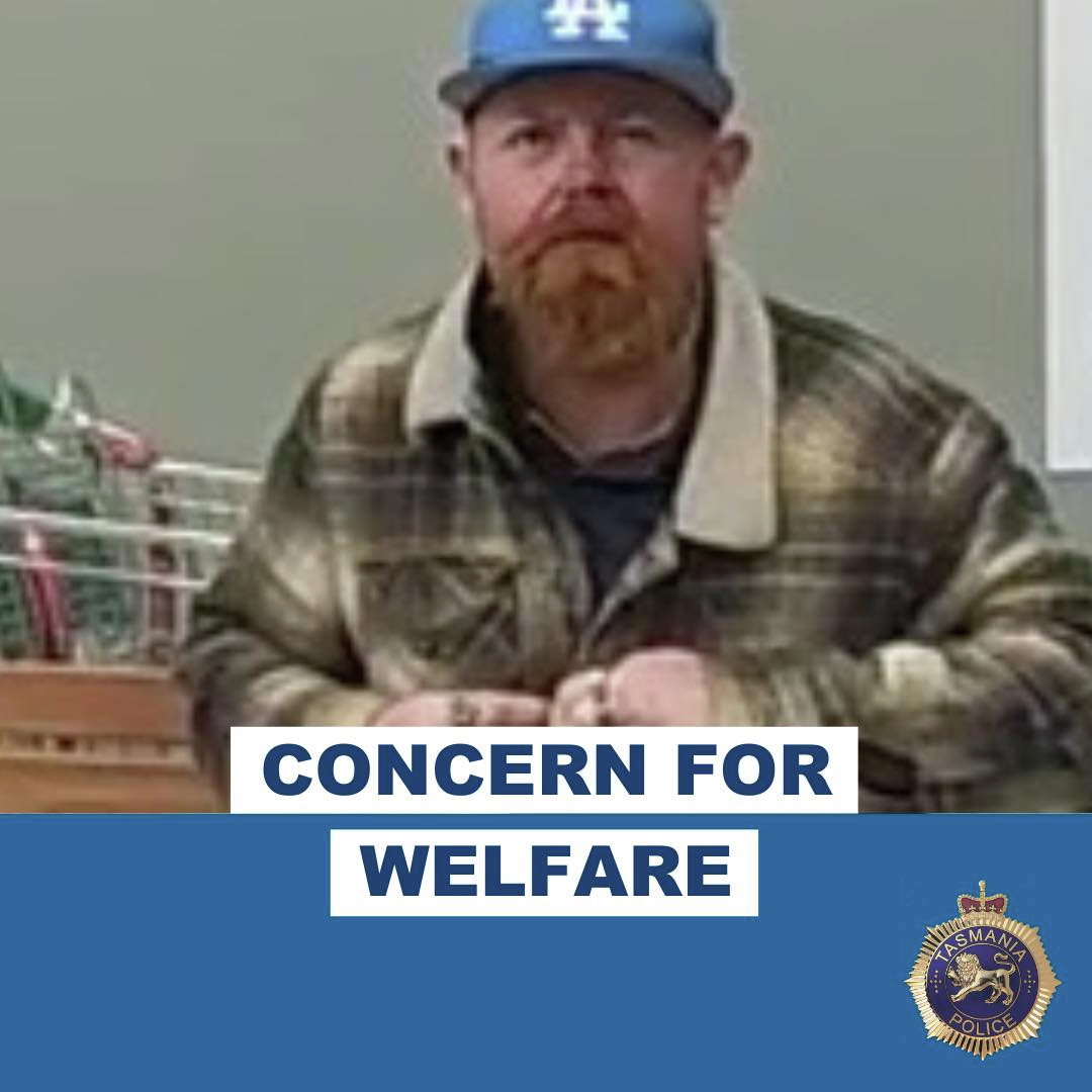 Fears grow for missing Hobart man "Jeremy"