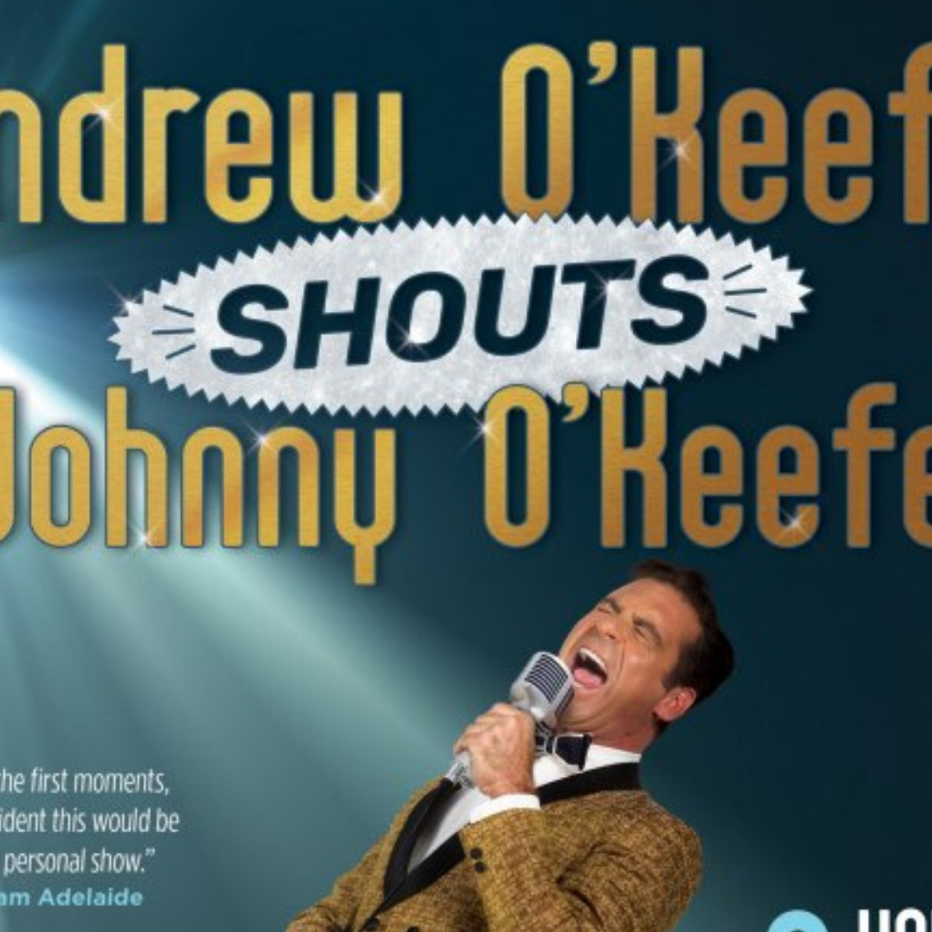 Andrew O'Keefe joins Blandy and reflects on his famous uncle "The Wild One" ahead of Friday nights show at the Brolga Theatre.