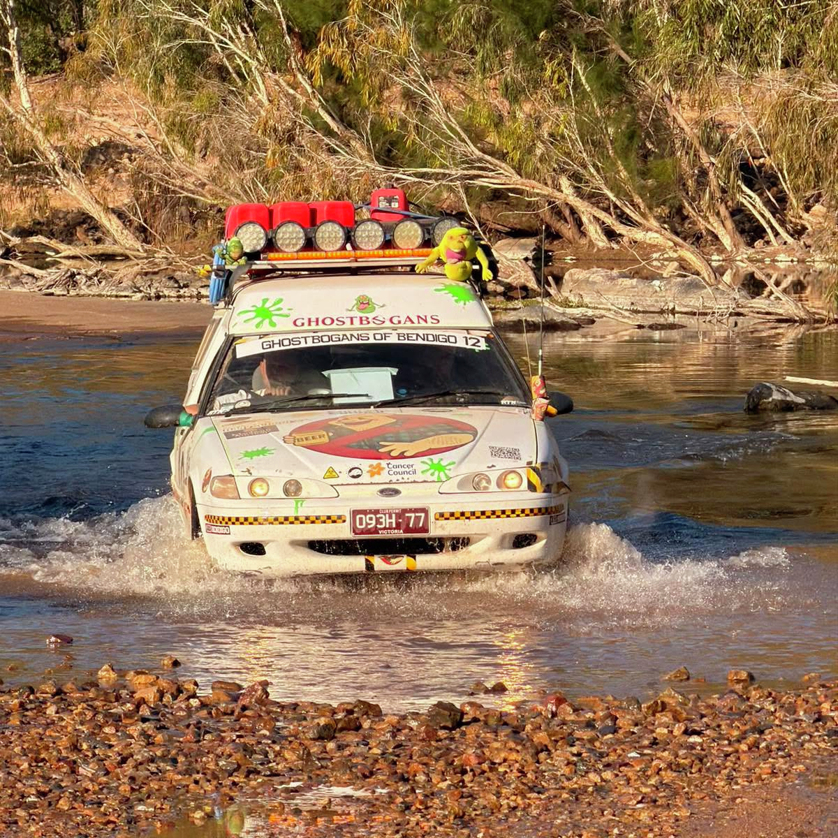 The Central Victorians hitting the road for The Shitbox Rally episode artwork