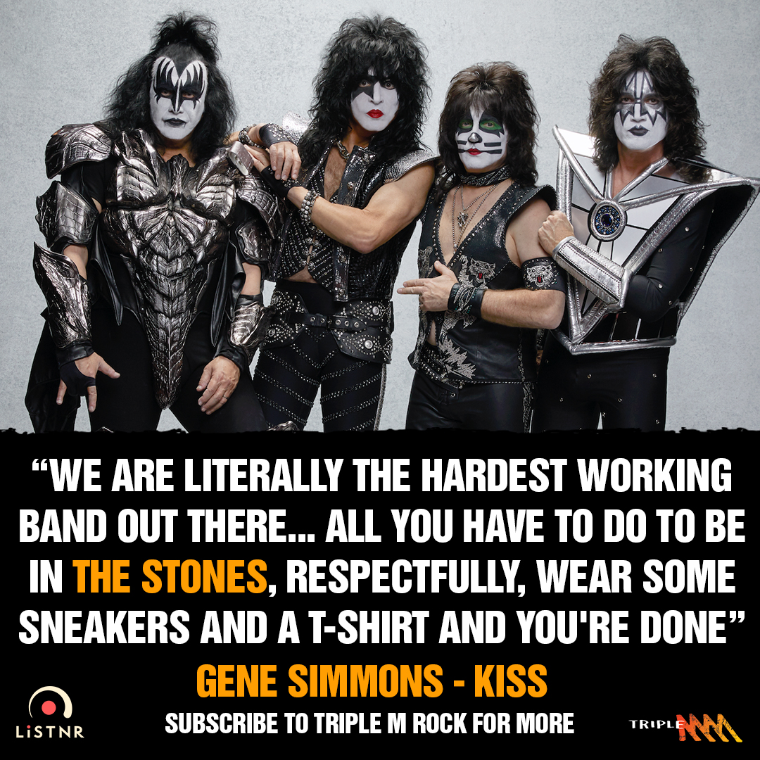 Triple M reunite KISS's Paul Stanley and Gene Simmons