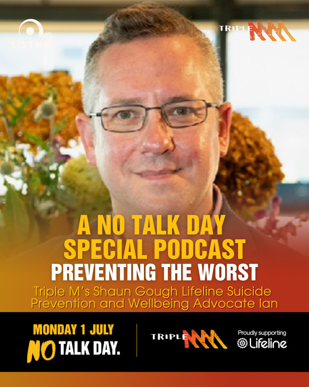 No Talk Day Special Podcast | 3. Ian’s Story – Preventing The Worst Happening And Maximising Your Wellbeing