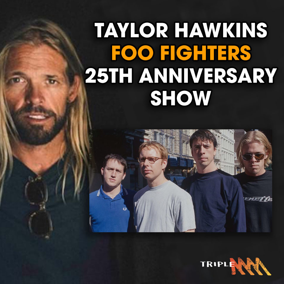 "I can't believe we kept it together" - Taylor Hawkins on 25 years of Foo Fighters.