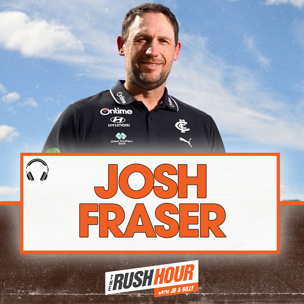 New Carlton Coach Josh Fraser episode artwork