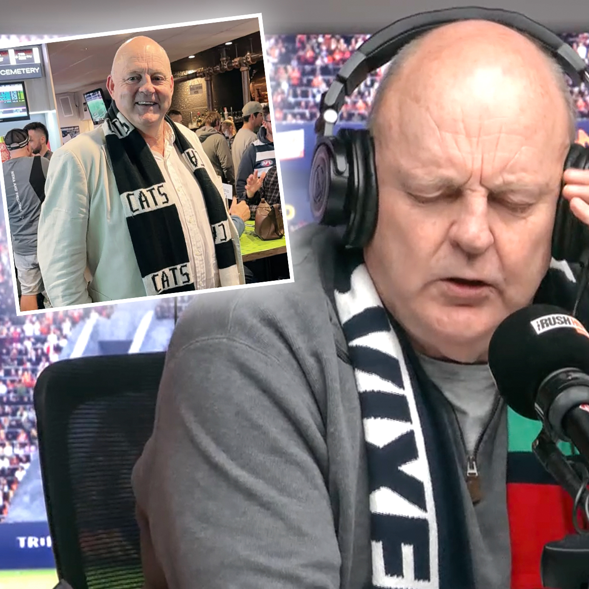 Todd from Barwon Heads sends off 'White Out' Brownless