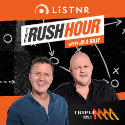 Tom Rockliff, Dustin Fletcher, Quarantine Jim - The Rush Hour podcast - Tuesday 7th September 2021