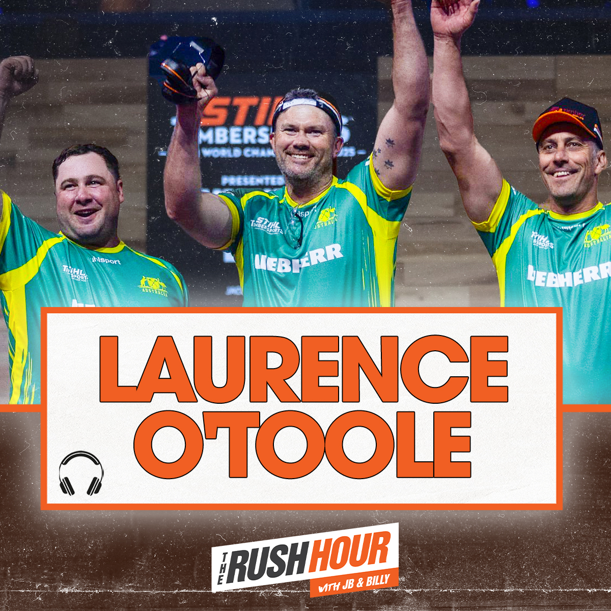 Woodchopping World Champion Laurence O'Toole