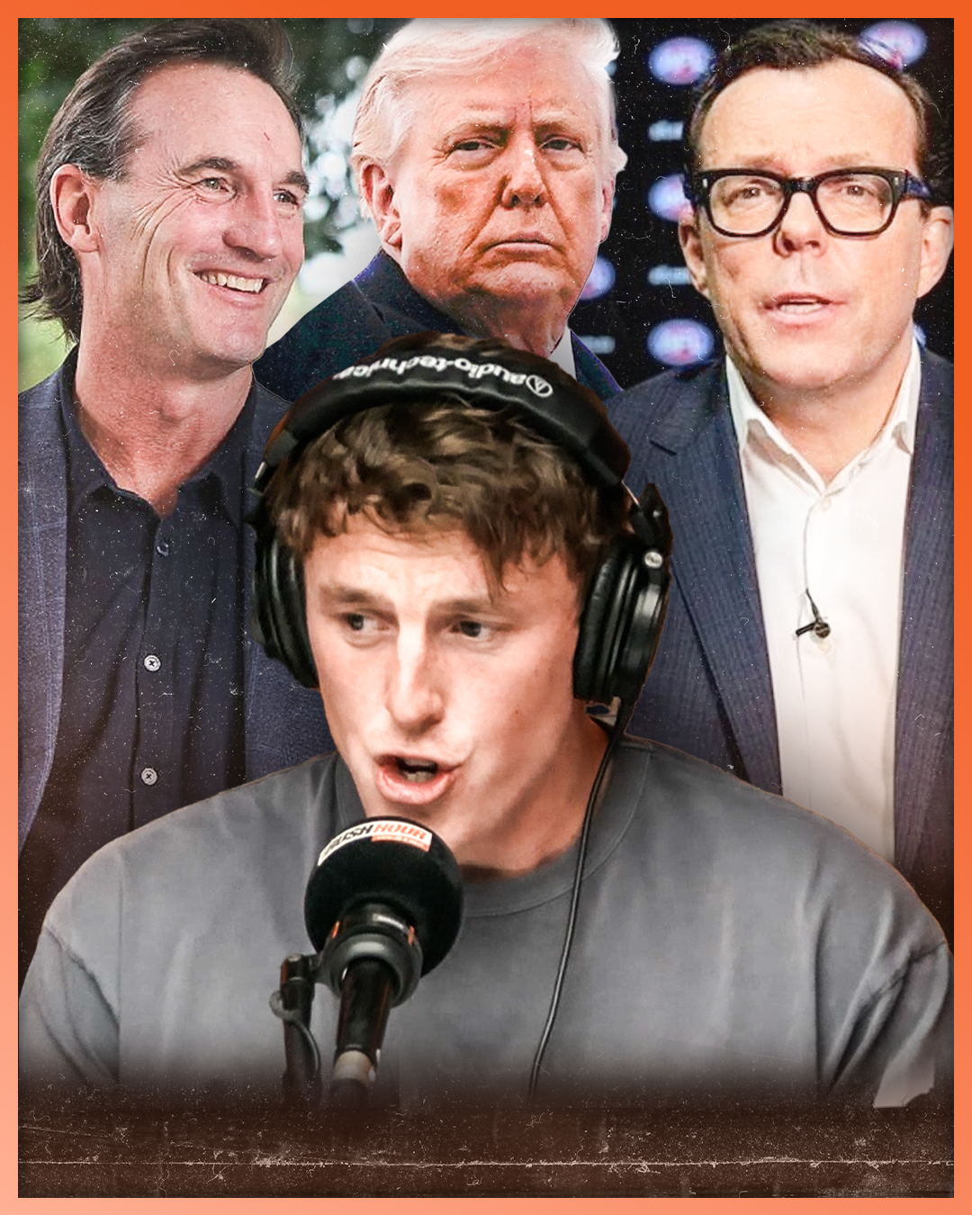 Nick Larkey's Impersonations: Damian Barrett, Donald Trump & Andrew Dillon