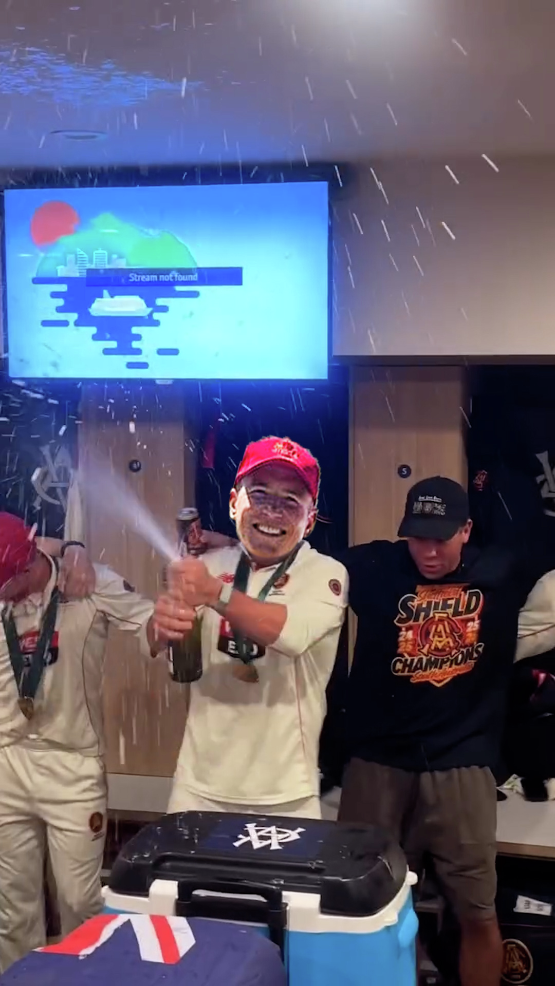 Bernie Vince Answers For Celebrating With the SA Cricket Team