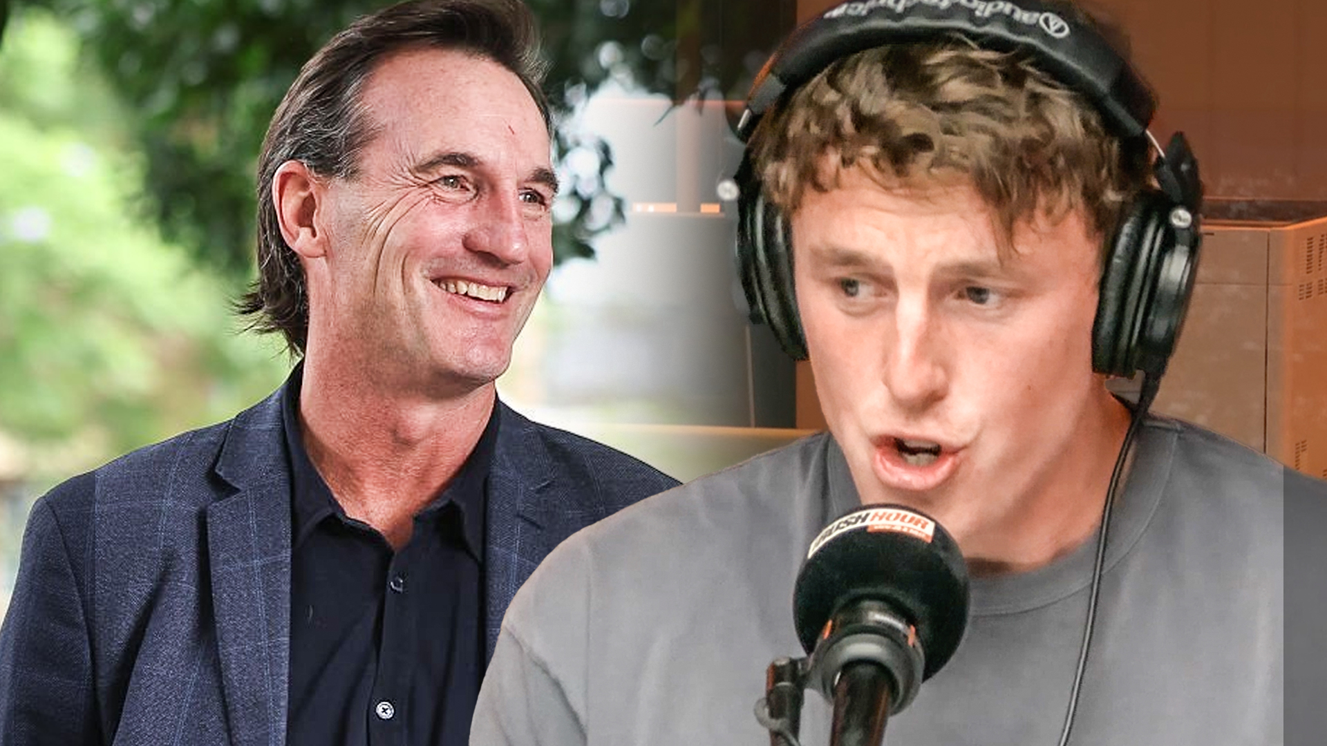 Nick Larkey's impersonation of Andrew Dillon!