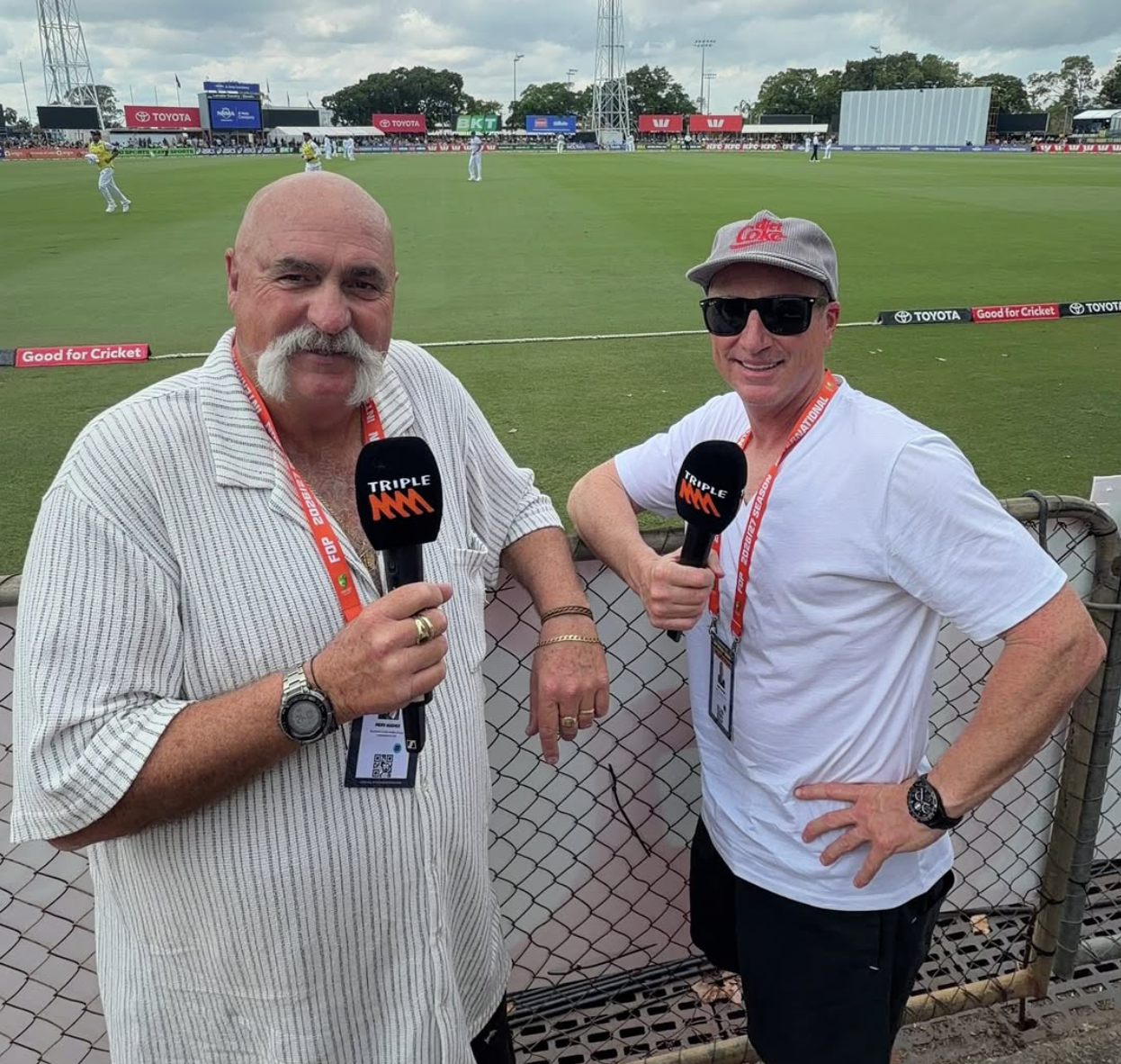 Merv Hughes & Brad Haddin live from Darwin episode artwork