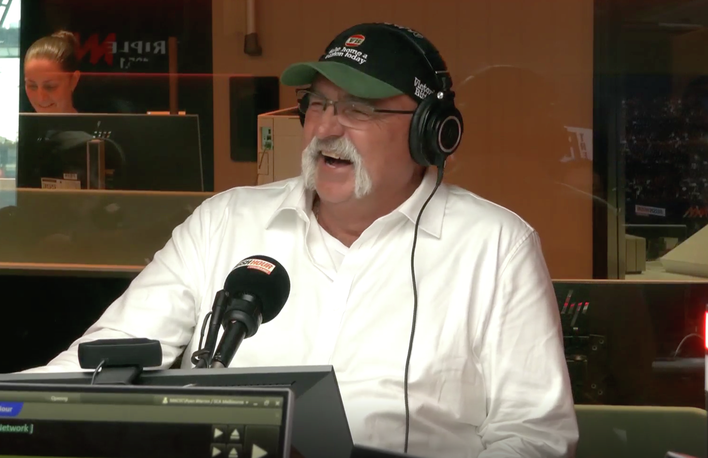 Merv Hughes takes down James Brayshaw