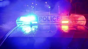 Police investigate a grass fire at Sheidow Park