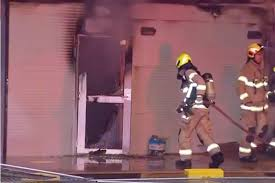Police probing links between trespass arrests and suss fire at North Adelaide golf course