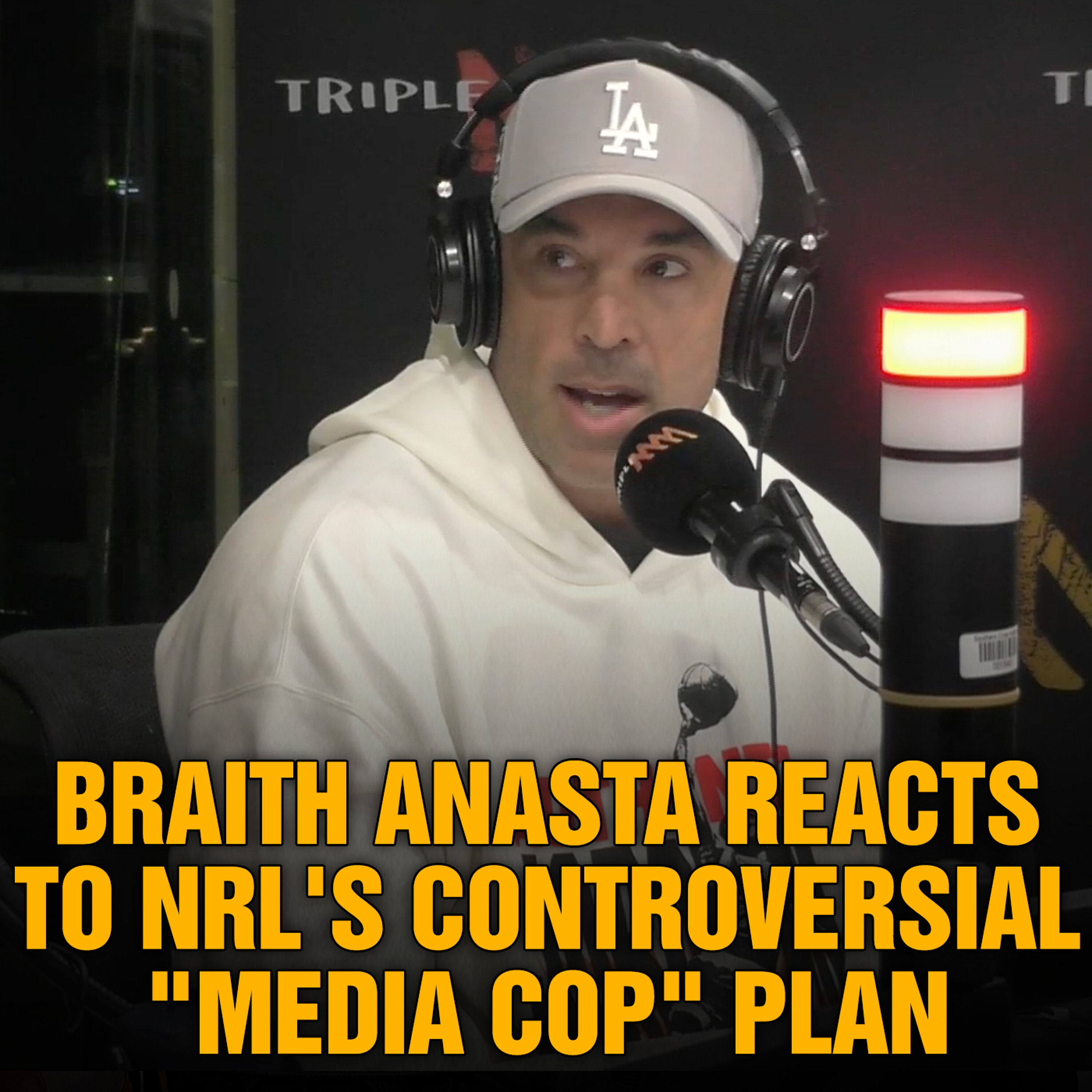 Braith Anasta Reacts To NRL's Controversial "Media Cop" Plan | MINI episode artwork