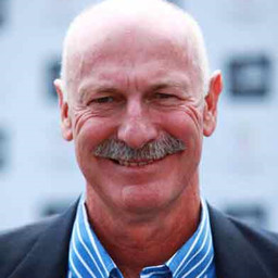 Dennis Lillee with Clairsy, Matt and Kymba