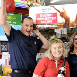 Shepp Workmates Win Lotto!
