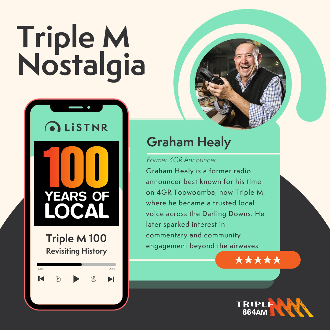Triple M 100 - Graham Healy episode artwork