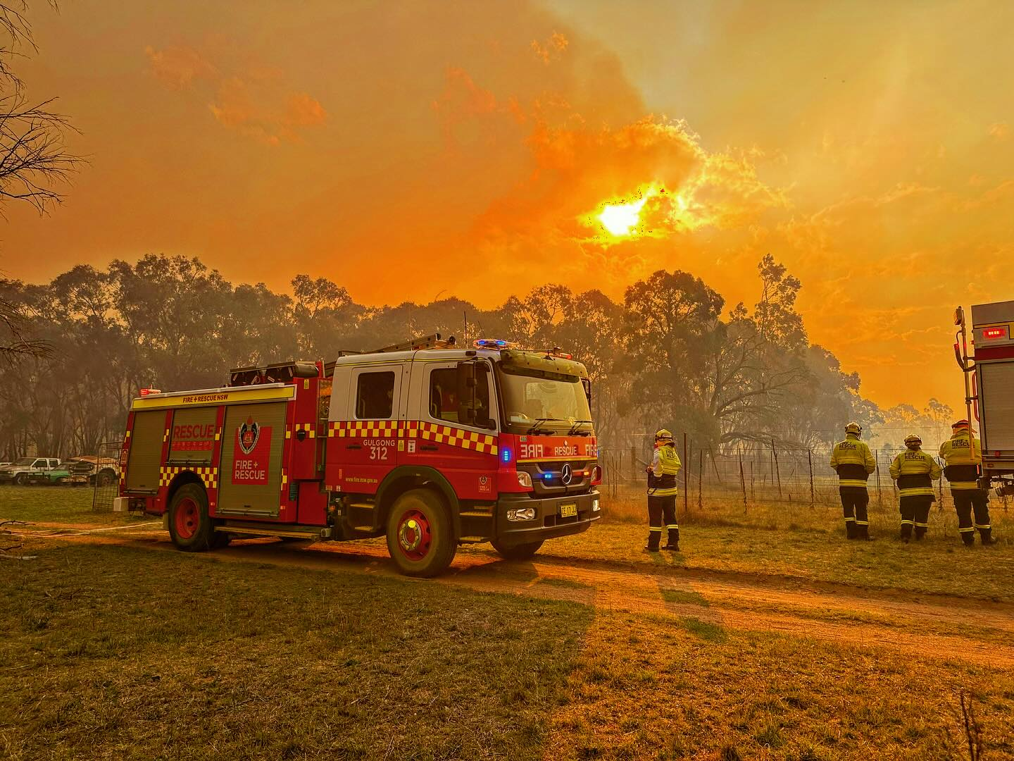 The latest from the RFS on the fire near Gulgong cover image