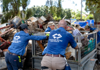 Operation Locke underway as Disaster Relief Australia arrives on the Mid North Coast