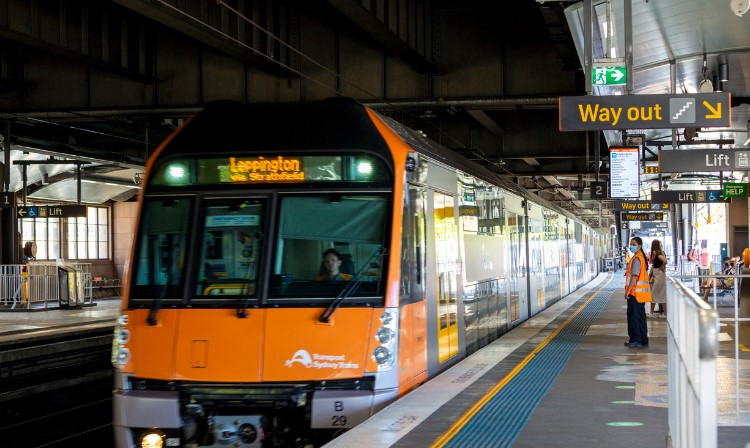 Sydney trains back on track today 