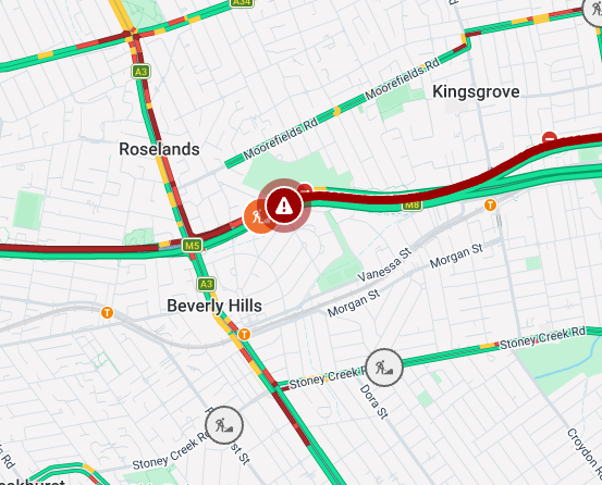 Major citybound delays for drivers on the M5 episode artwork