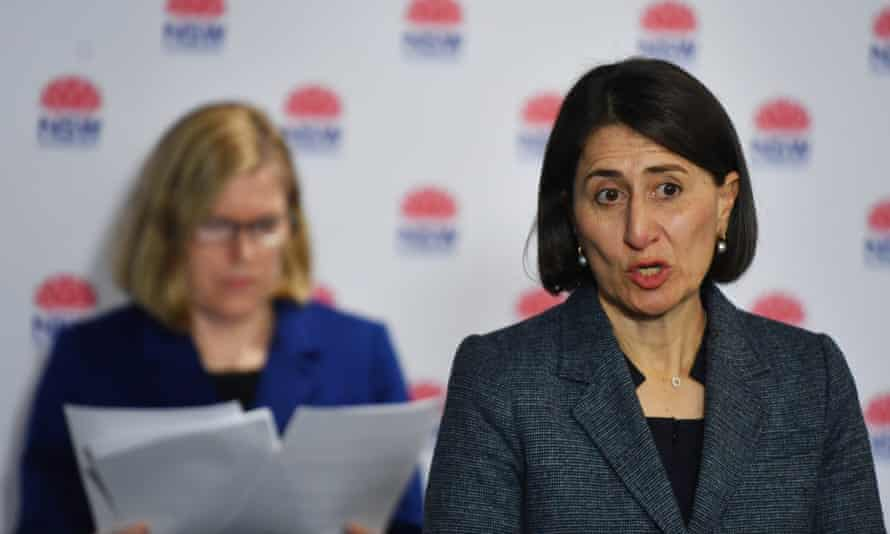 NSW records drop in covid numbers, but Premier issues warning