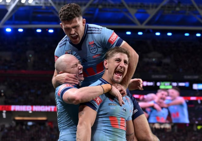 The Blues took down Queensland 18 - 6 in State of Origin game one 