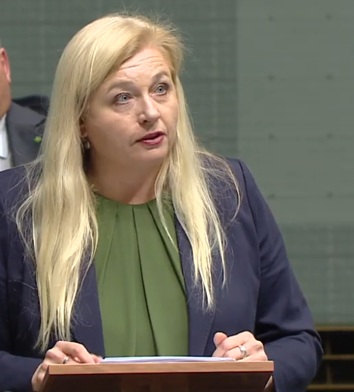 The new Member for Lyne makes her maiden speech in Federal Parliament