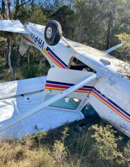Man lucky to be alive following plane crash at Warnervale Aerodrome