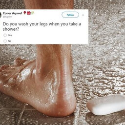 Do You Wash Your Legs In The Shower???
