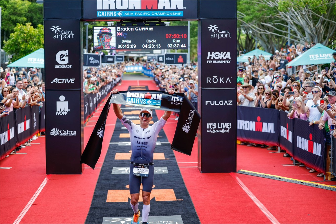 Braden Currie eyes off fourth IRONMAN Cairns Title