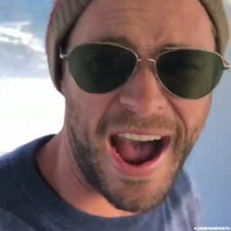 Is Chris Hemsworth still in Hobart?