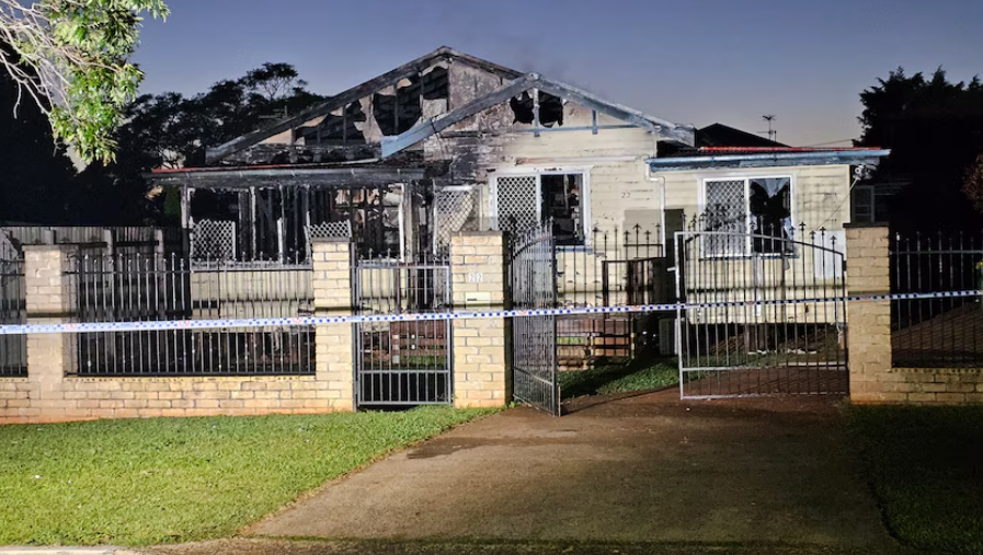 Search for child after devastating house fire