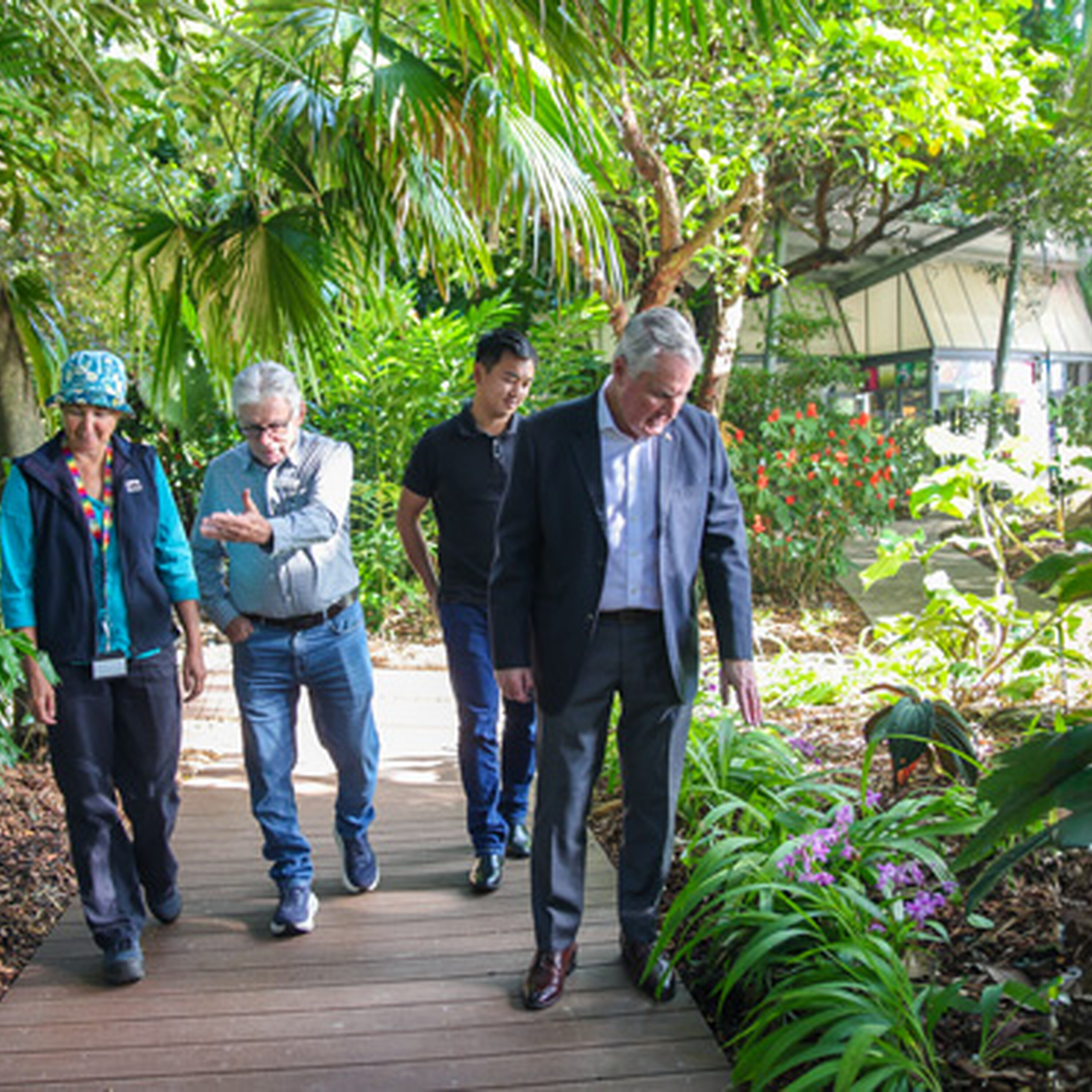 Major upgrades at Mackay Botanic Gardens have wrapped up episode artwork