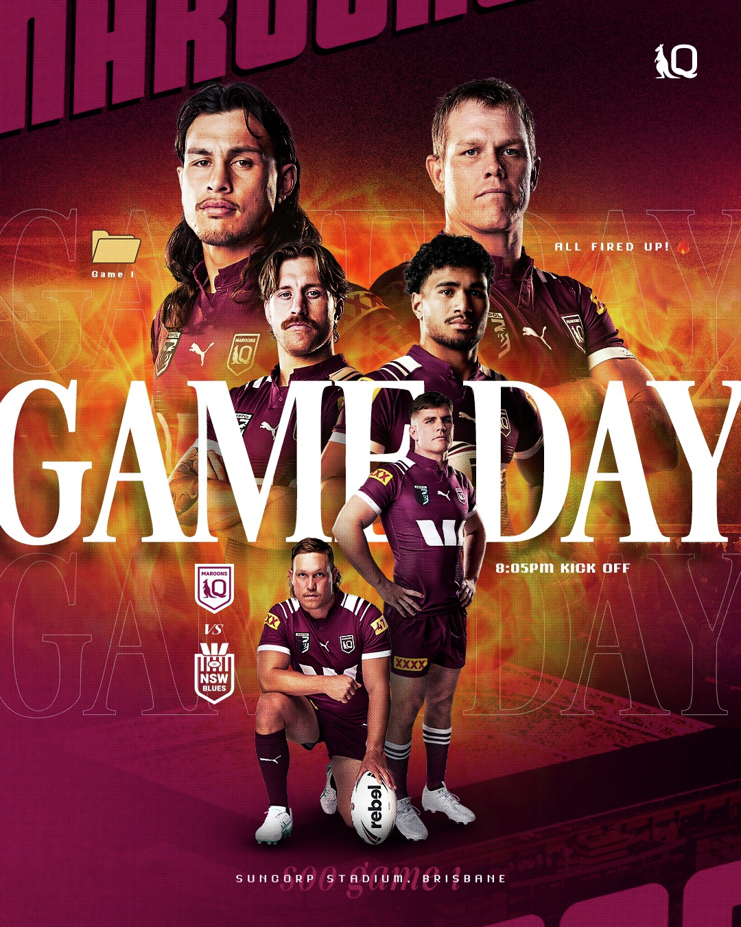 QUEENSLANDERRRR | 50K expected at Suncorp Stadium for SOS opener