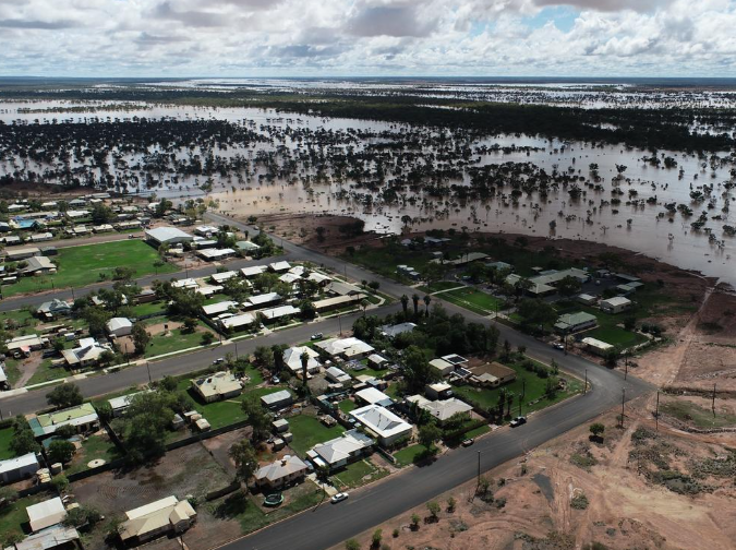Locals return home to flood ravaged towns
