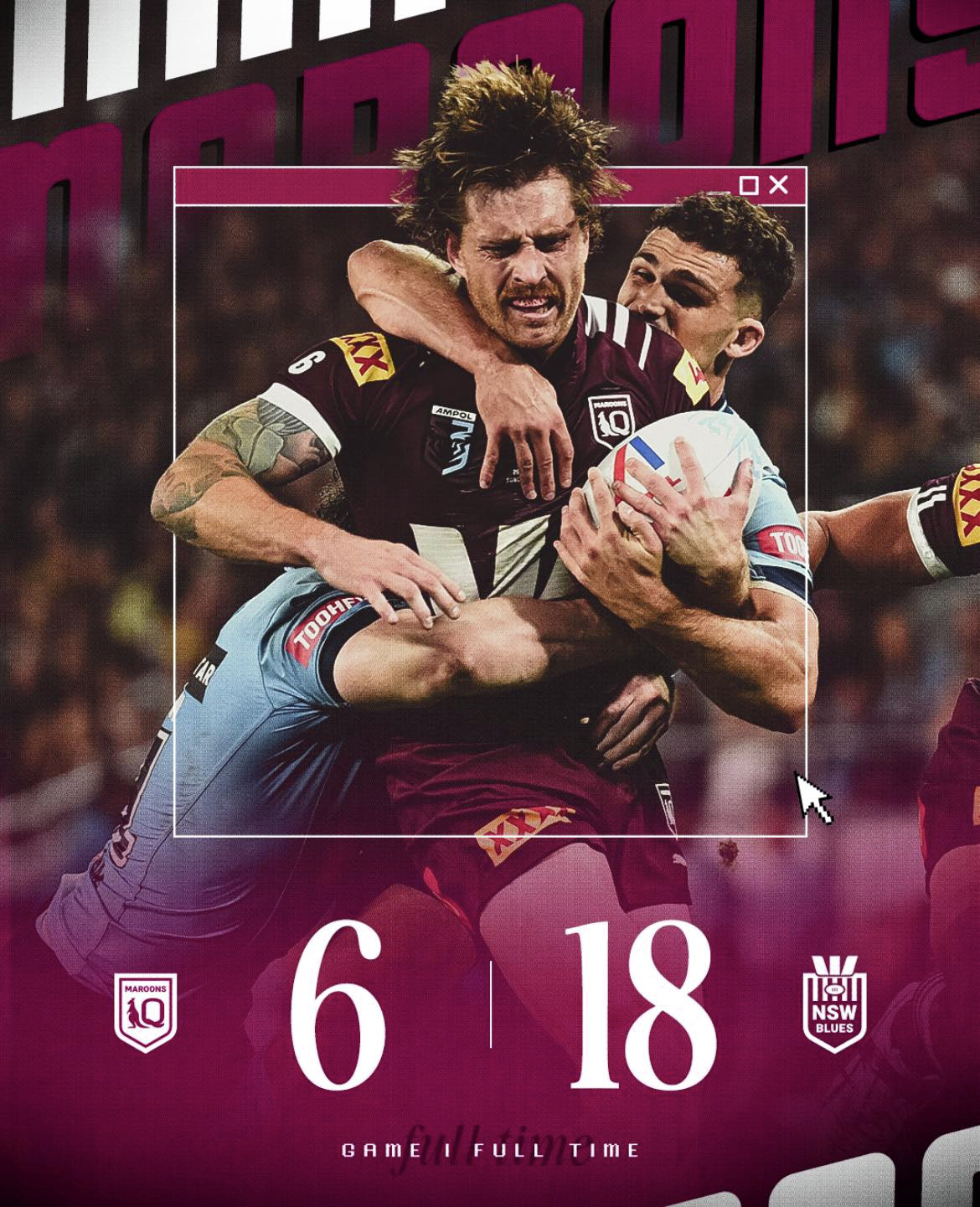 Maroons to do some soul searching after last night's Origin defeat