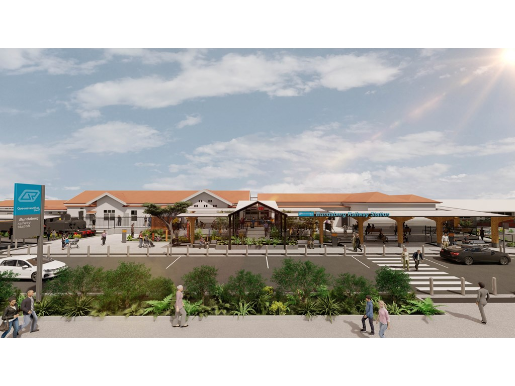 A major step forward in the upgrade of the Bundaberg Train Station episode artwork