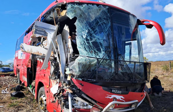 Jury to decide if bus driver was fatigued before triple fatal crash episode artwork