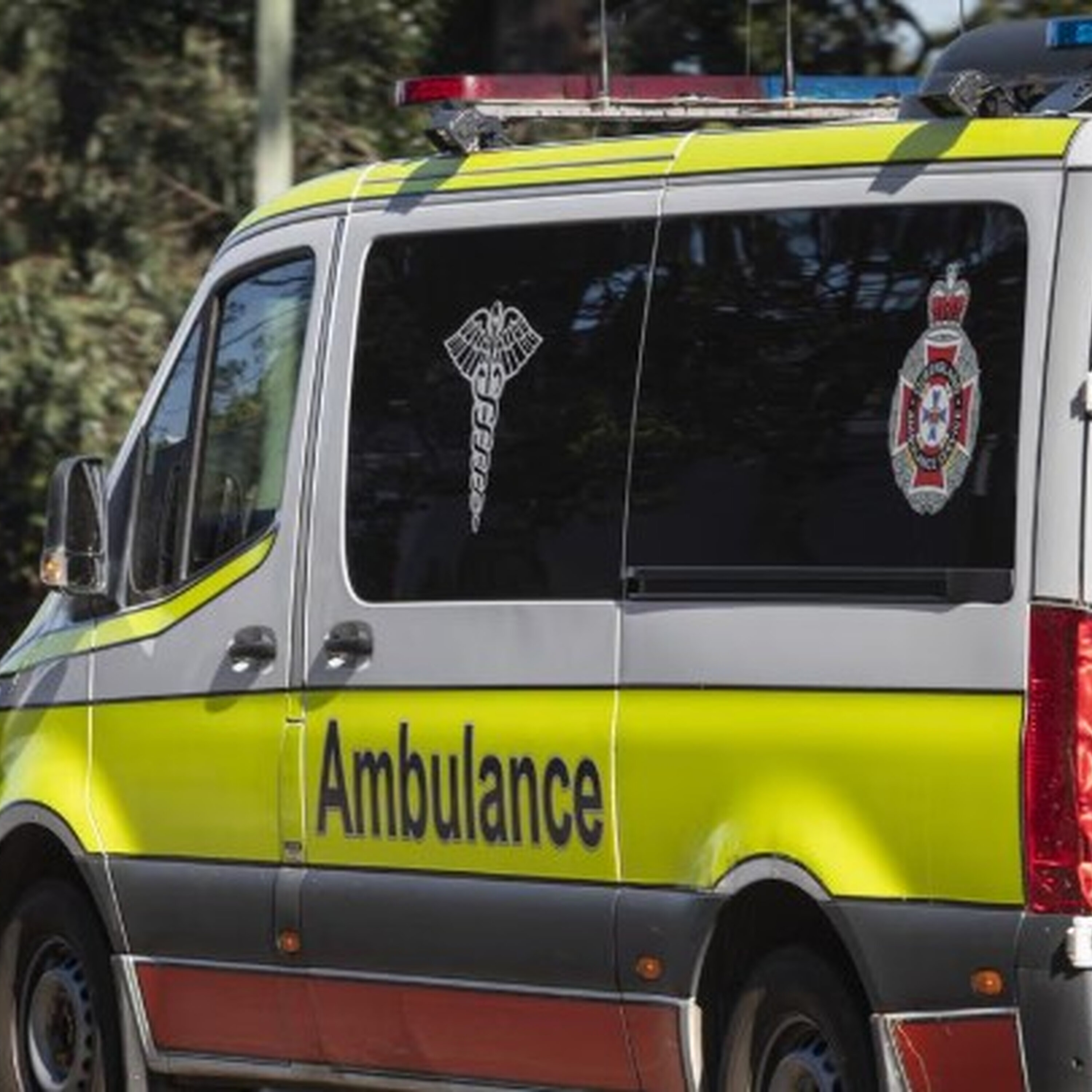 Two people treated in hospital after car collides with cow on the outskirts of Warwick