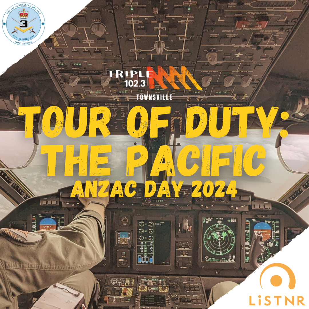 ANZAC Day in the Pacific for Triple M's Tour of Duty