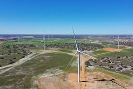 Construction on the Warradarge wind farm project underway 