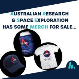 Australian Research and Space Exploration (ARSE) merch