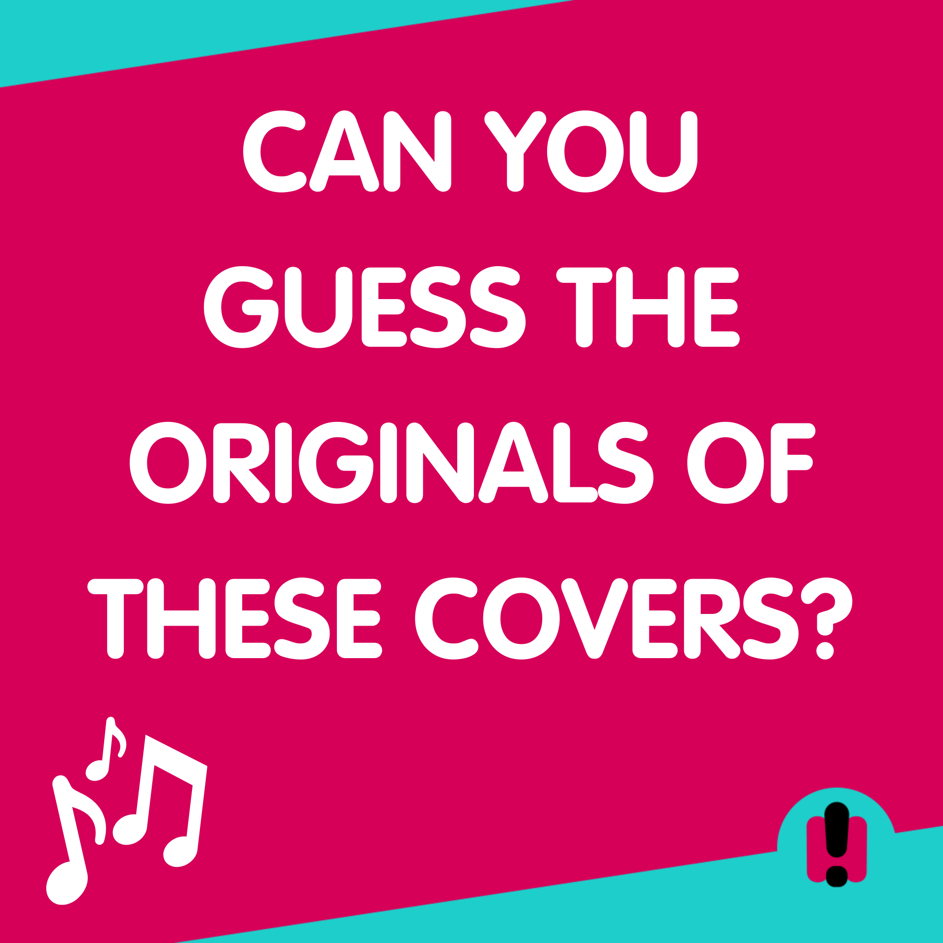 Keeshia found some, ahhh, not great covers of songs that we play. Can you guess them?