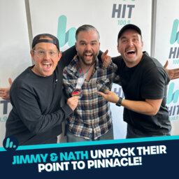 JIMMY & NATH: "It Was A Really Proud Moment Yesterday To Broadcast Our National Show From Hobart"
